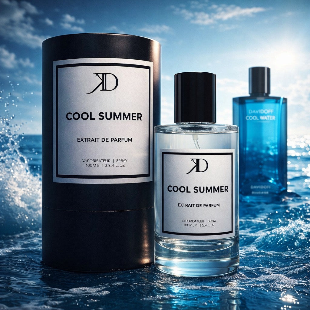 KD COOL SUMMER ESSENCE DE PARFUM ( COOL WATER ) 100ml