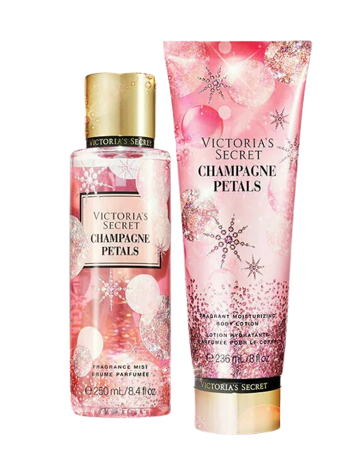 Duo champagne petals