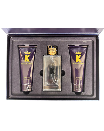 Coffret Dolce & Gabbana K Eau de Toilette – Parfum 100 ml + Gel Douche + Lotion corporelle