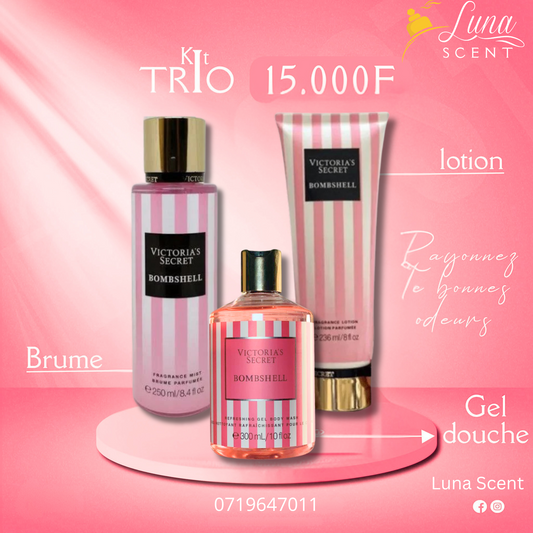 Trio bombshell