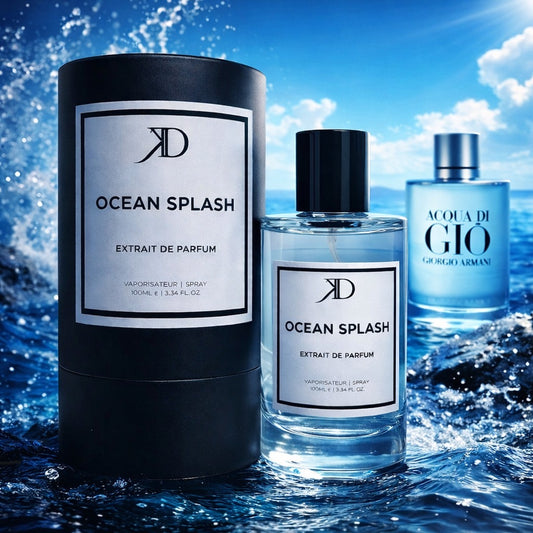 KD OCEAN SPLASH - Extrait de parfum 100ml inspiré du parfum ( ACQUA DI GIO )
