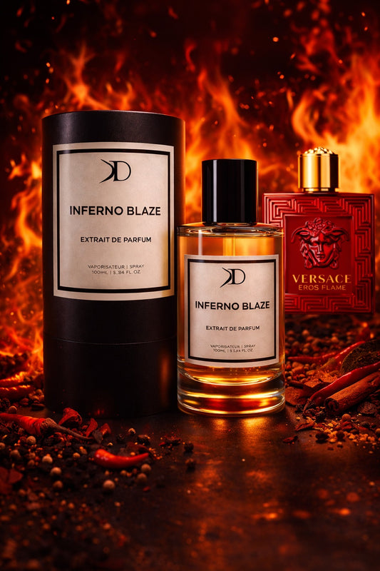 KD INFERNO BLAZE Extrait de parfum 100ml ( VERSACE EROS FLAME )