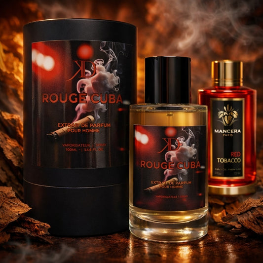 Rouge Cuba - Extrait parfum 100ml ( Essence Tobacco red )
