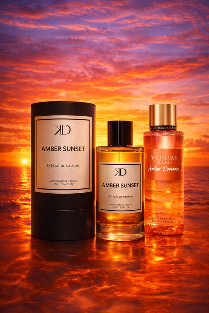 AMBER ROMANCE SUNSET
