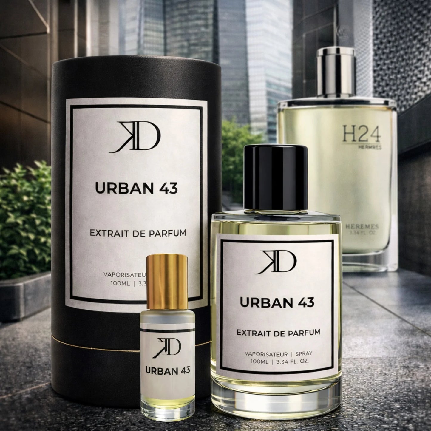 KD URBAN 43 Extrait de Parfum 100ml (ESSENCE Hermes H24)