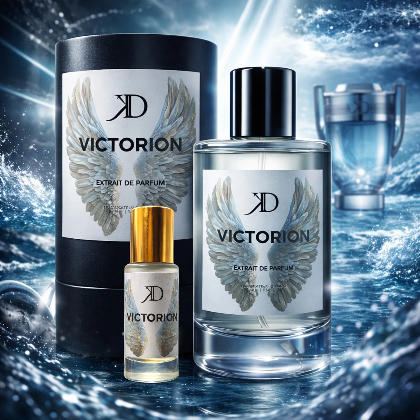 KD VICTORION Extrait de Parfum 100ml (ESSENCE INVICTUS )