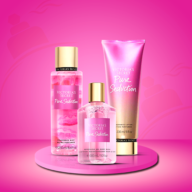 Trio brume, crème et gel PURE SEDUCTION